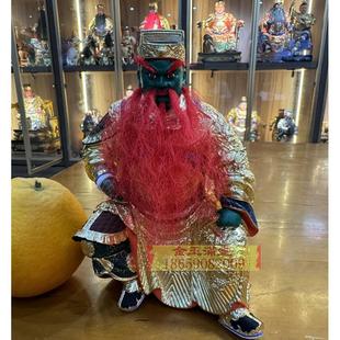 范王千岁神明金身玄关摆件樟木雕刻范府王爷脱身供奉5寸6范承业