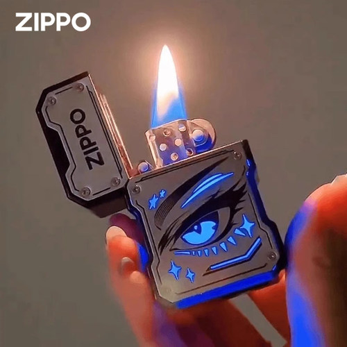 zippo打火机发光一眼万年送礼