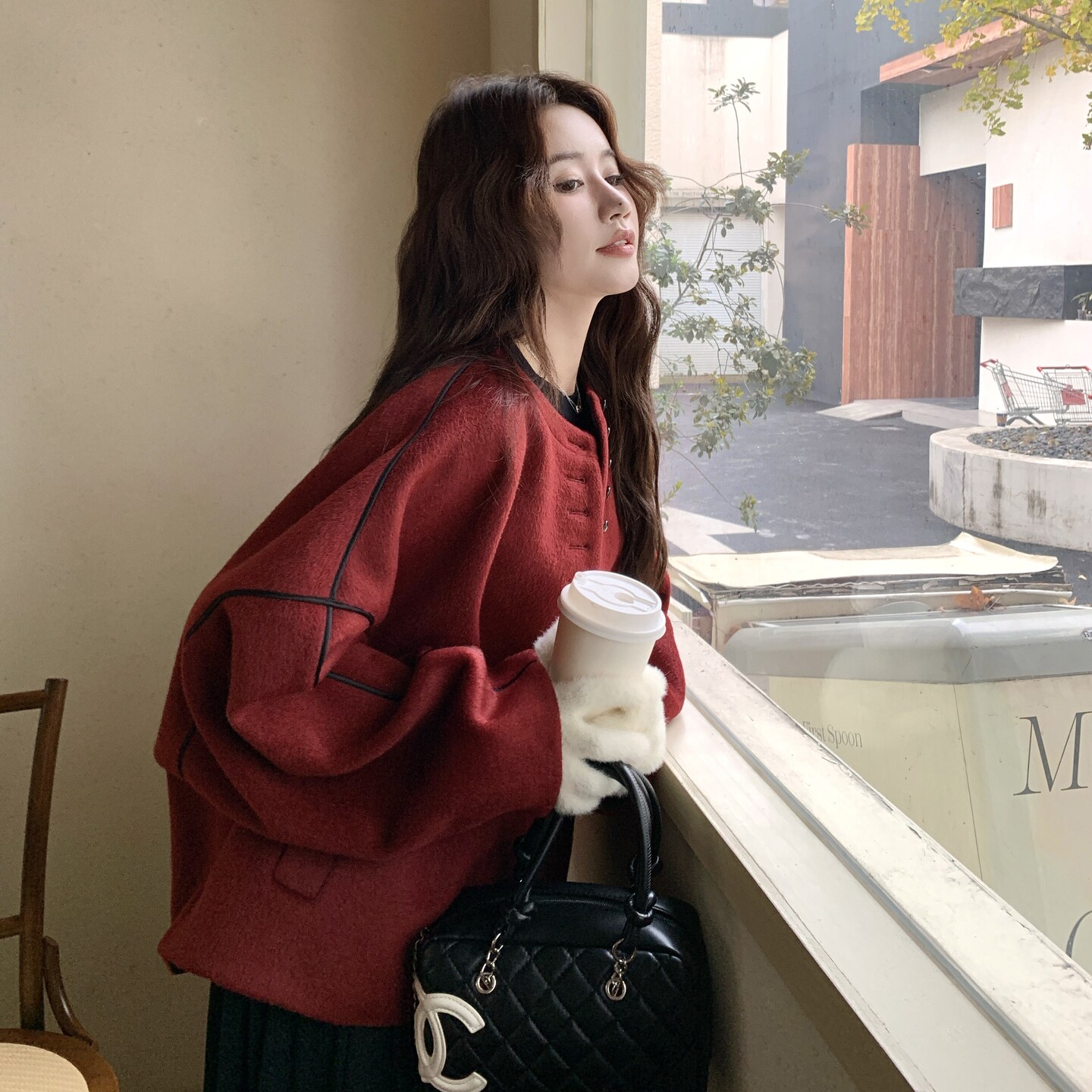 (主推)韩版毛呢90羽绒外套2620-P275-K388,女装羽绒服,2C373