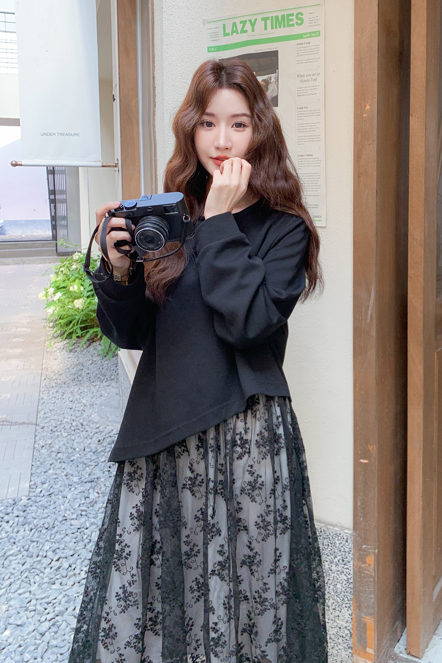 ()撞色拼接气质长袖显瘦公主裙连衣裙2C373-2603-P145-控218,女装连衣裙,2C373