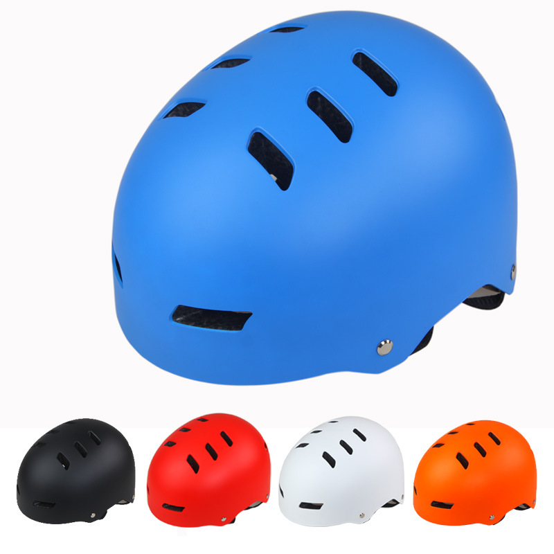 轮滑板自行车山地车骑行安全帽儿童成人滑冰旱冰攀岩户外装备头盔