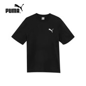 运动服透气T恤681936 Puma 印花圆领新款 男女同款 彪马短袖