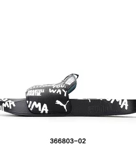 Puma/彪马x Shantell Martin联名男女运动涂鸦花纹拖鞋凉鞋366803