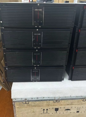 海康威视DS-8664N-I16-V3硬盘录像机16盘位64路NVR监控主机二手