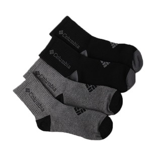 2025春秋款 Columbia哥伦比亚户外男女通用透气休闲袜4双RCS632