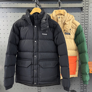 2025秋冬新款Columbia哥伦比亚户外男650蓬保暖拒水羽绒服WE9054