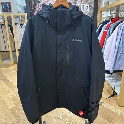 2025秋冬哥伦比亚新男金点防水内胆鹅绒700蓬三合一冲锋衣 WE9643