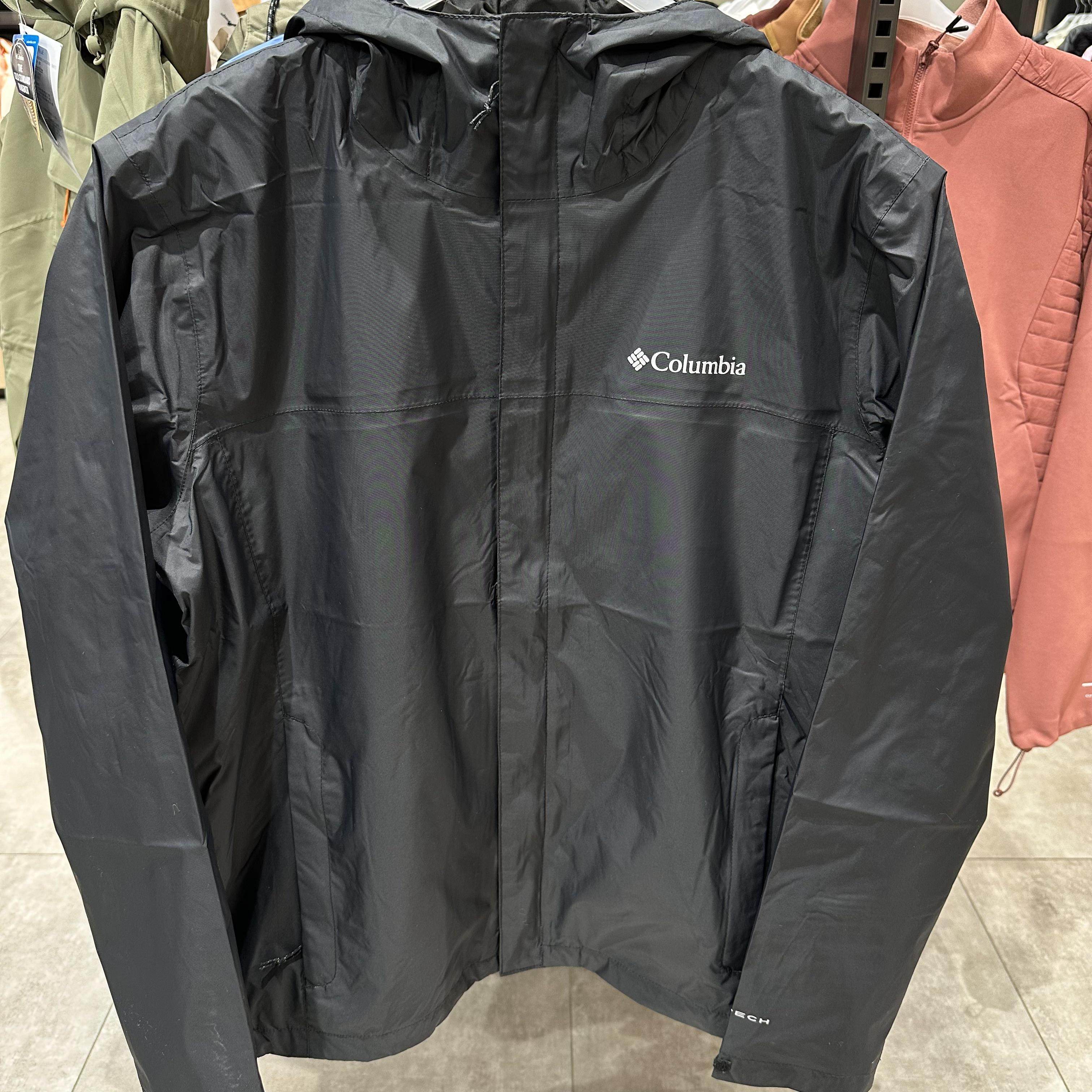 哥伦比亚2026春夏新款Columbia户外男装防水单层冲锋衣外套RE2433