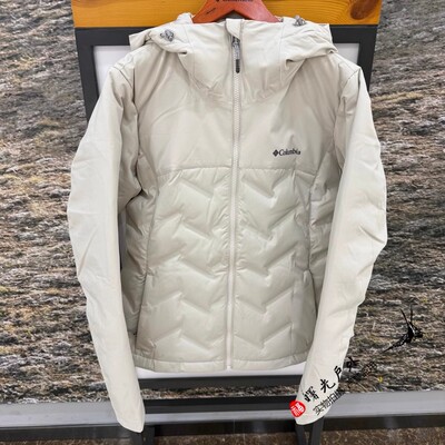 哥伦比亚女热能保暖防水羽绒服女