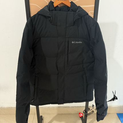 哥伦比亚2024秋冬款男金点热能保暖800蓬鹅绒羽绒服XE4306/XE2522