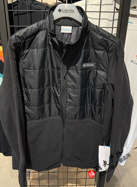 哥伦比亚2025秋冬新款Columbia男户外防风保暖热能抓绒外套AE4318