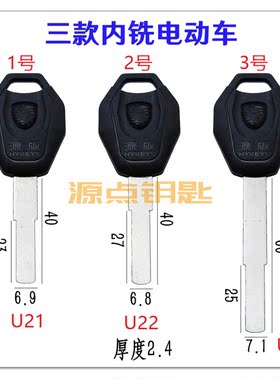 通用电动车钥匙胚雅迪爱玛