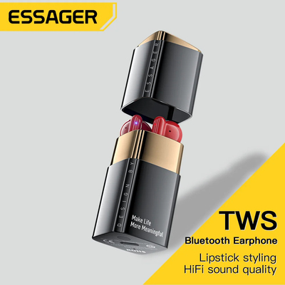 Essager TWS Lipstick Wireless Earphones Bluetooth V5.3