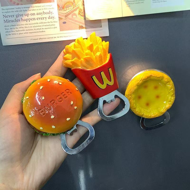 食物造型开瓶器磁吸冰箱贴装饰