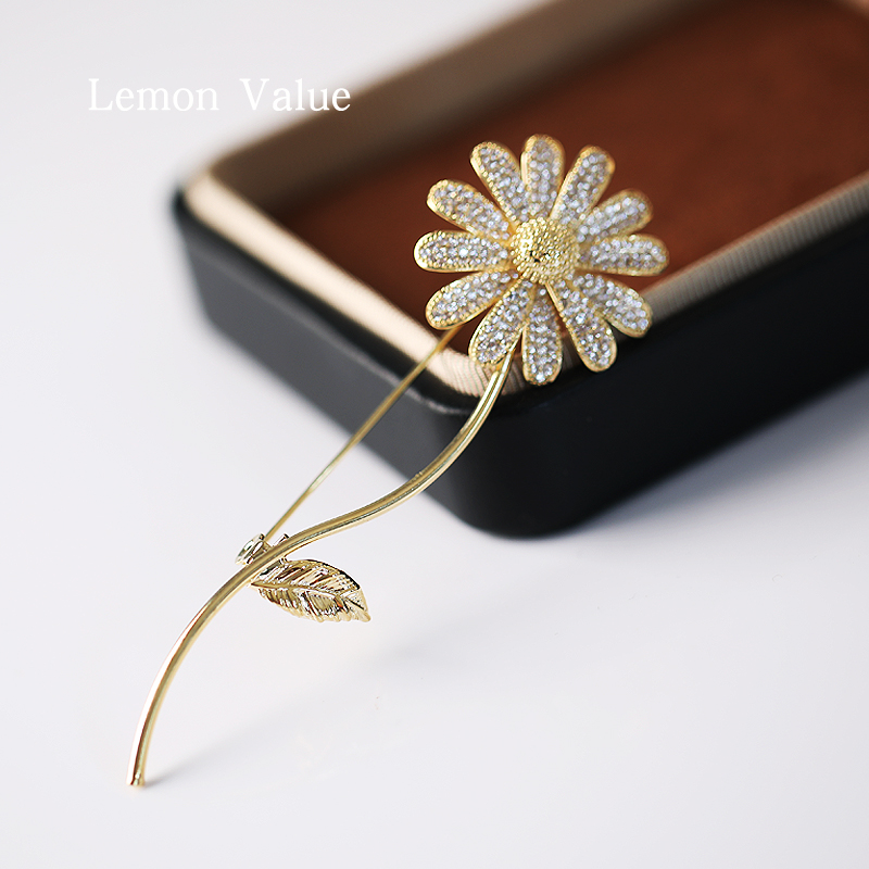 Lemon Value秋冬新款毛衣胸针配饰女高端气质女西装别针小众设计
