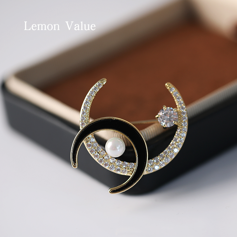 Lemon Value精致别针秋冬季新款西装配饰高端胸针胸花个性别针女