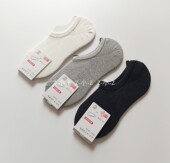 日单 吸汗透气弹性好 硅胶防掉跟低腰袜 夏季 网眼薄棉女士隐形袜