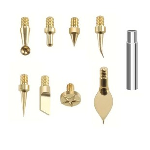 3D打印机配件热熔式打孔打磨修整工具电烙铁60W带开关烙画笔头