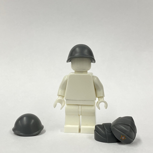 现货 第三方开模配件 意大利头盔 加里波第旅 意军游击队军事人仔