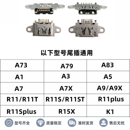 尾插适用A1A3AA7A7XA73