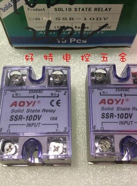 AOYI奥仪 SSR-10DV 可控硅调压模块 配套ZKG-1调压表 SSR-10DV
