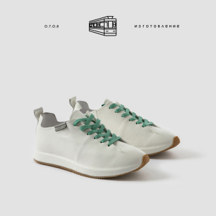 休闲鞋 轻软底男士 设计师简约风头层小牛皮无痕包底男小白鞋