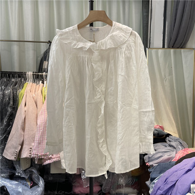 宽松型通勤长袖棉麻BOLATU柏