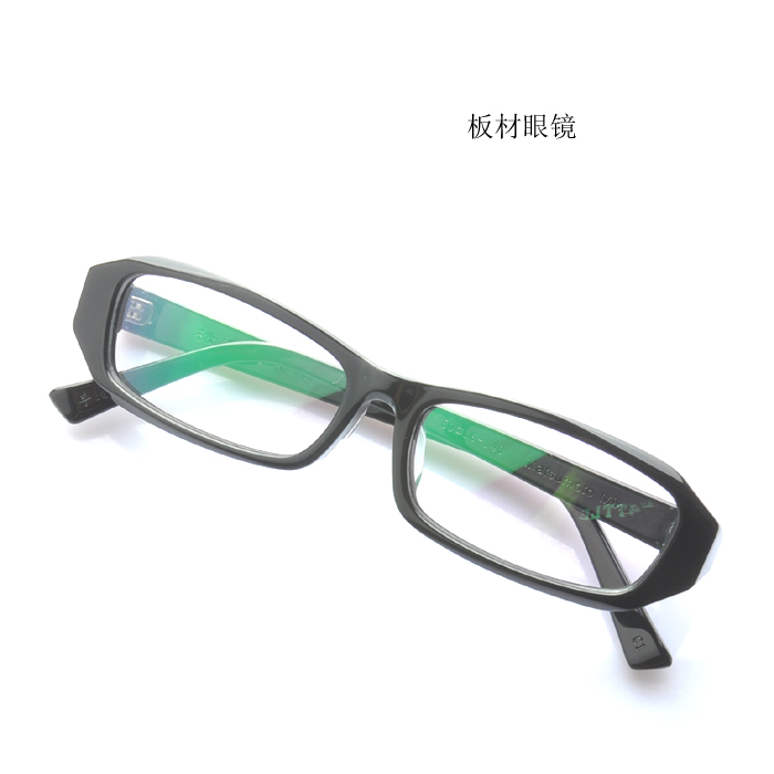 正品厚实板材眼镜架男女窄鼻梁配小片形窄镜框窄镜片双铰链高鼻托