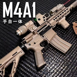 手自一体M416儿童玩具水电动连发暗区突围晶吃鸡游戏软弹枪专用