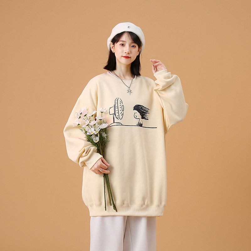 @中性风秋季新款潮牌个性创意印花卫衣情侣外套WY603P43控58,女装短外套,星座517A-1
