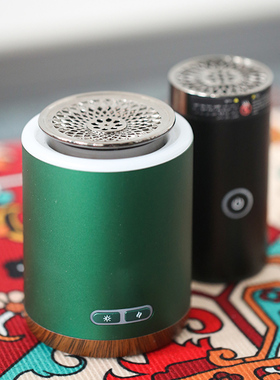 异域电子熏香炉家用车载USB手持便携 bakhoor 香薰料高温不可调温