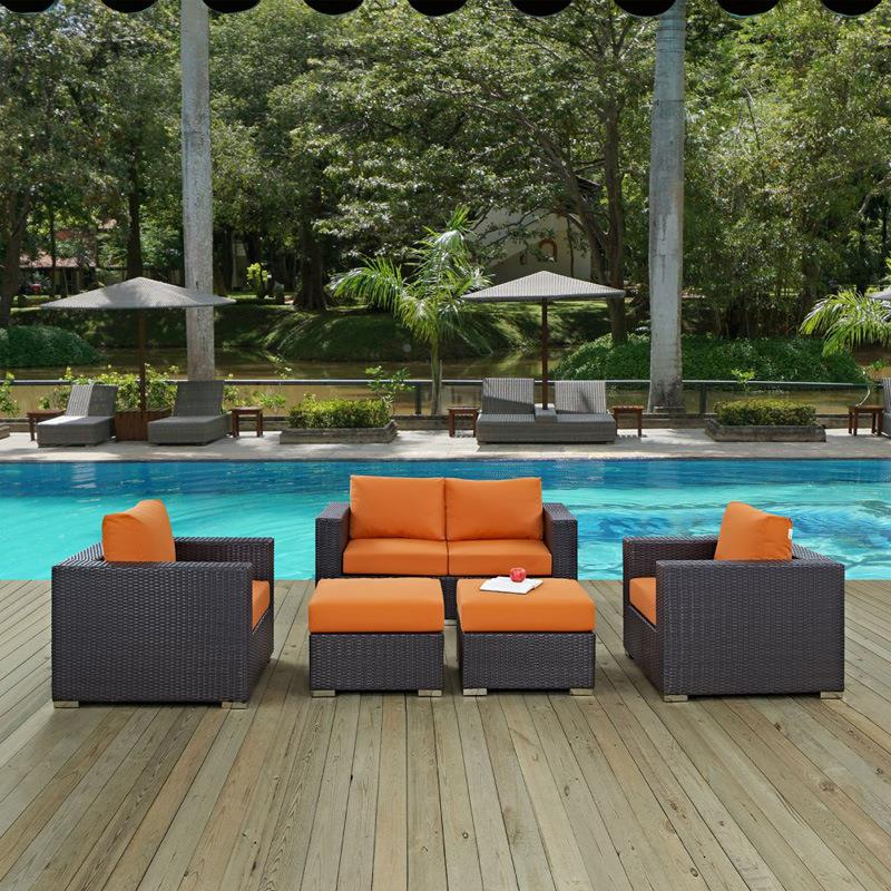 户外沙发庭院宿藤编套650三茶件几组合室外花园椅露天民家具藤沙