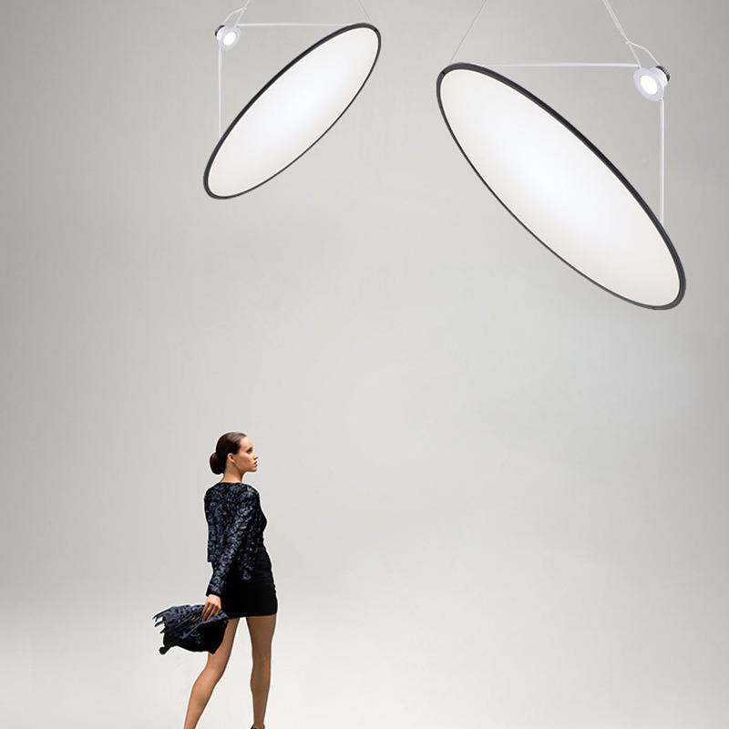 设雷达后代高极简挑吊灯LOFT客厅餐厅大厅现休息区公71377共空间