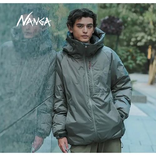 23新款日本NANGA AURORA极光经典连帽轻量西班牙羽绒冬季保暖外套