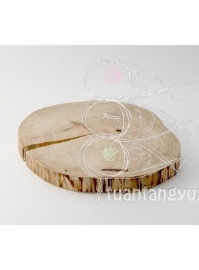 日本 READYMADE 户外露营 LOG 天然木砧板