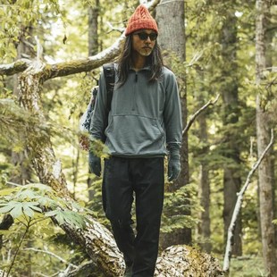 户外秋冬男女纯羊毛连帽衫 山之道Yamatomichi Hoody Merino 100%