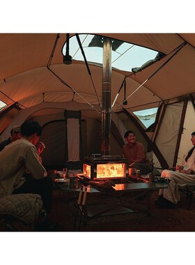 Snow peak雪峰 户外露营隧道帐篷 带火炉 Rigel Stove Set-950