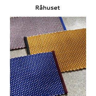 HAY彩色编织黄麻撞色入户垫丹麦正品 door mat地垫