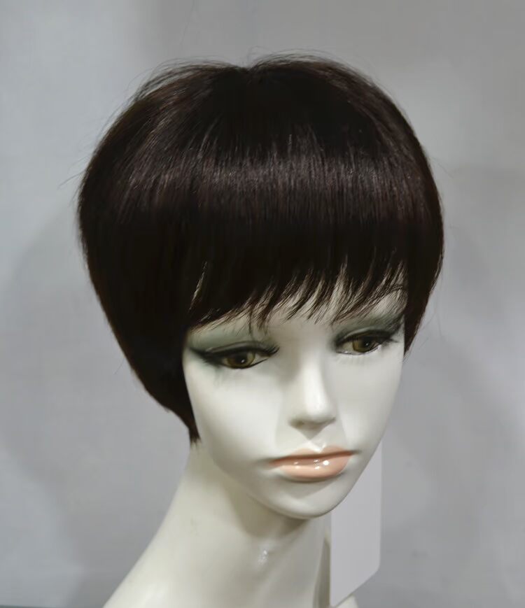Perruque cheveux raides Court - Ref 2609554 Image 4