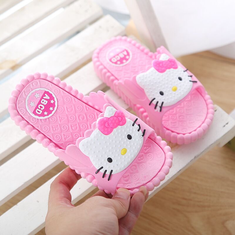 儿童夏家居女童宝宝防滑浴室拖鞋