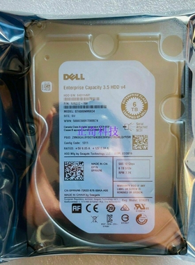 DELL ST6000NM0034 0095 6T 7.2K 3.5 12Gb SAS 0PRNR6 NWCCG硬盘
