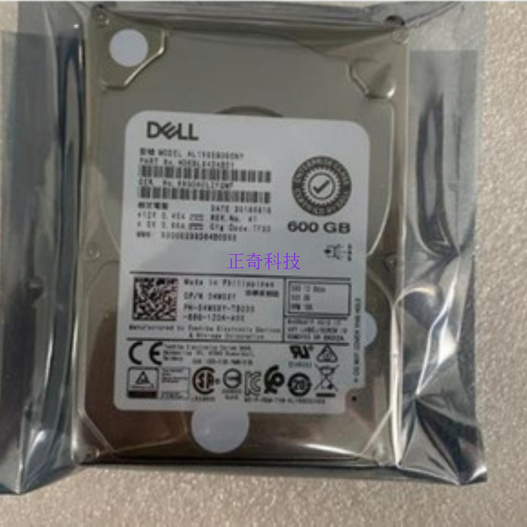 AL15SEB060NY 04WX8Y 4WX8Y 600G 10K 12Gb 2.5寸 SAS服务器硬盘