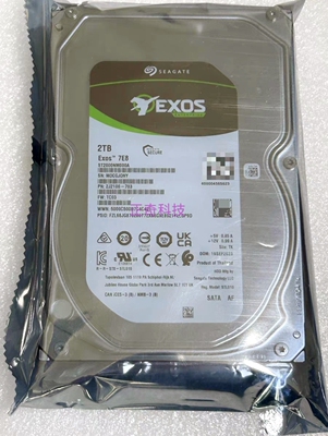 希捷 ST2000NM017B/0055/000A 2TB企业级SATA3服务器垂直机械硬盘