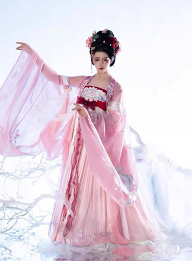 142 女桃花序龙綃正品只有超级重工刺绣诃子裙 XS码