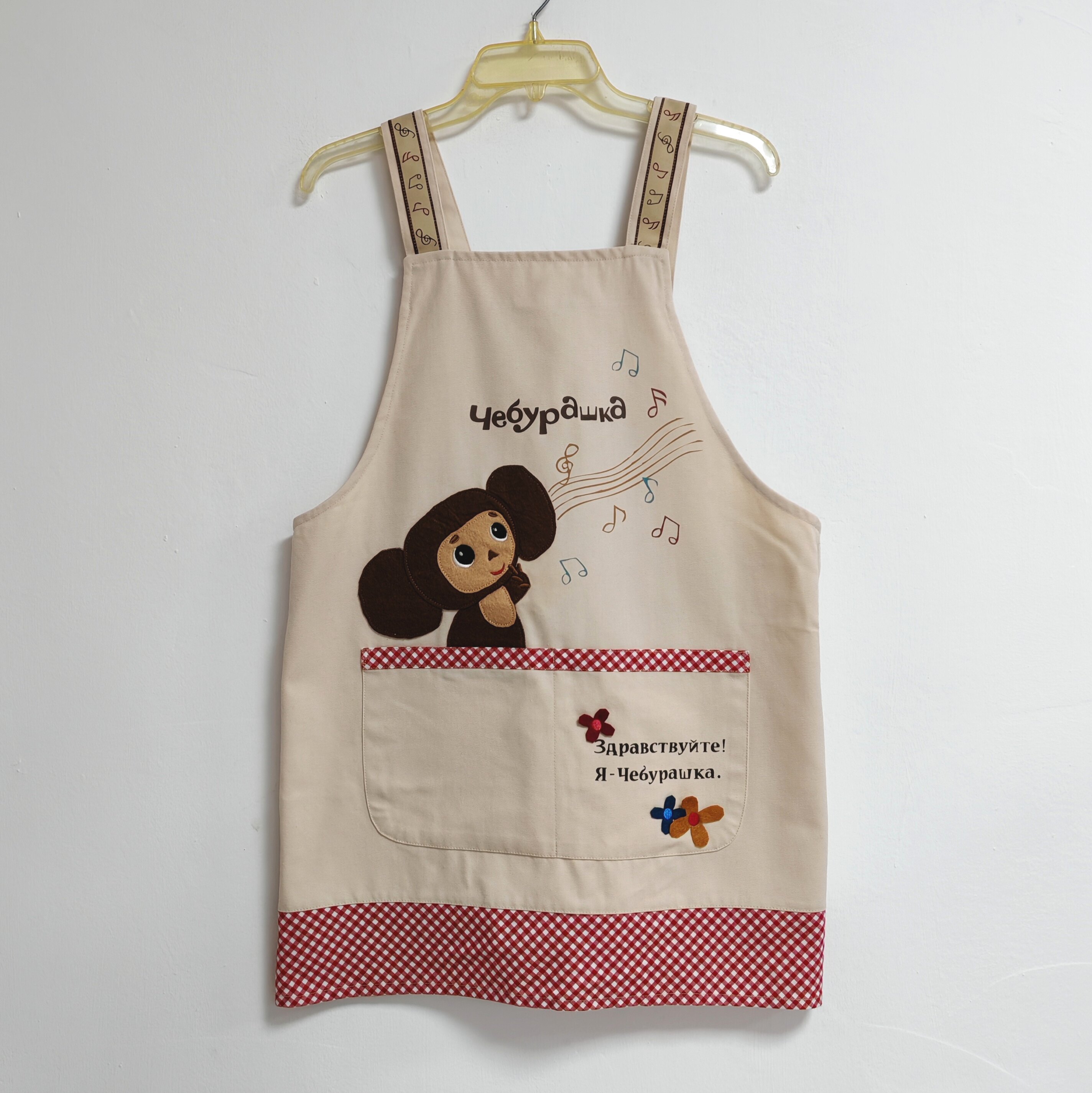 迪士尼成人围裙大人女士女生围兜烧饭厨房工作服家务做饭日本手工