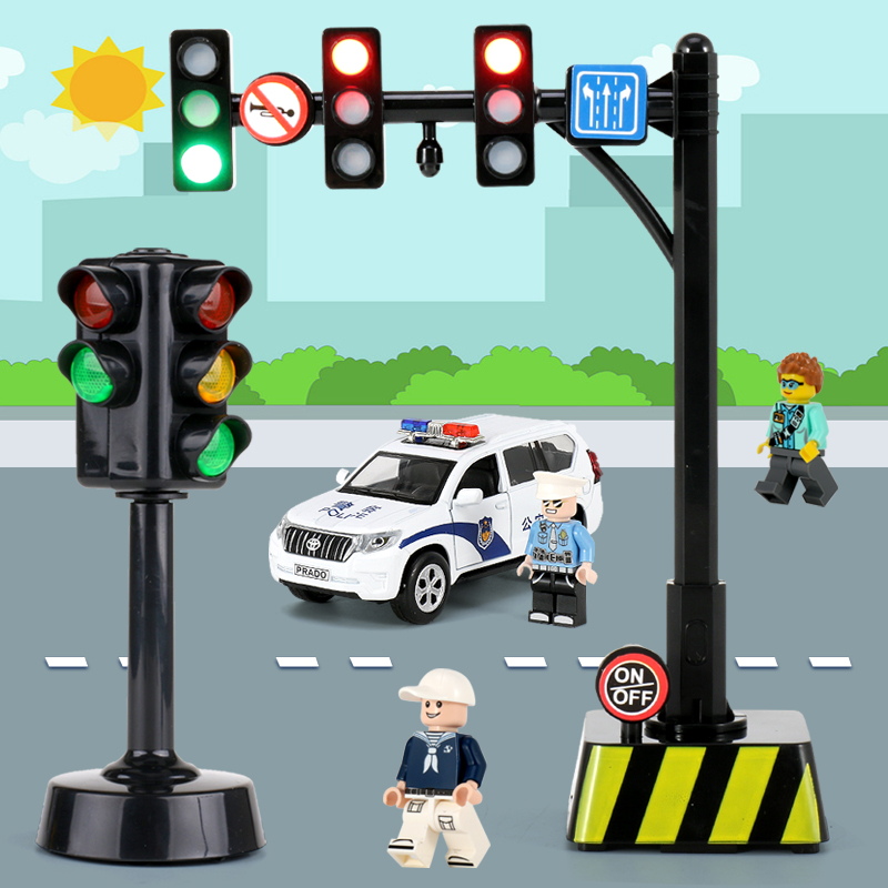 灯光闪烁语音播报手动按钮