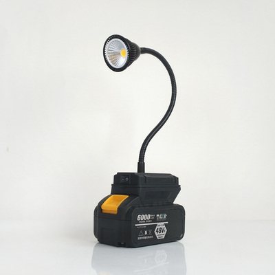 5W暖光灯适用于大艺款锂电池COB泛光台灯露营灯应急维修灯DIY改装