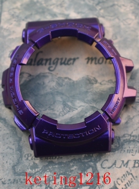 正品G-SHOCK卡西欧男表带GAC-110-6A紫蓝色树脂表壳配件5277 5363