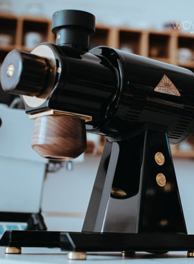 WOWA改装/迈赫迪EK43磨豆机黑金改装接粉杯定制/磨豆机改装