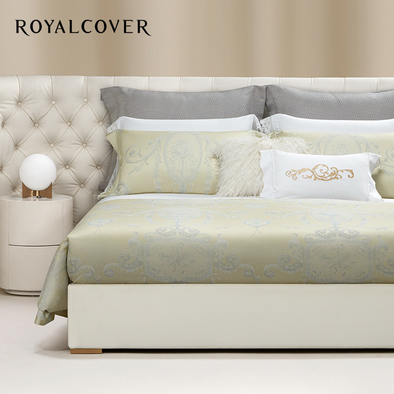 ROYALCOVER/罗卡芙欧式轻奢100S长绒棉纯棉床单四件套 布伊诺斯